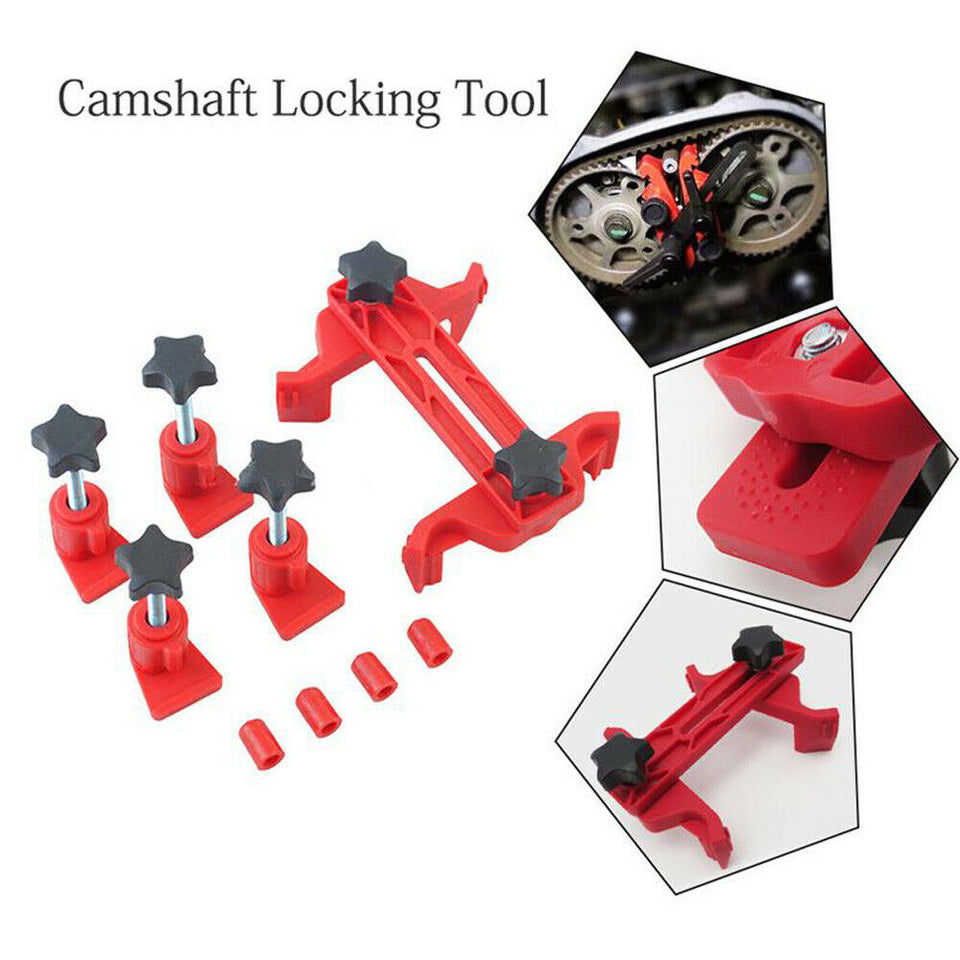 Universal Camshaft Locking Tool Dual Cam Clamp Alignment Timing Belt Gear Holder