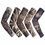 10 PCS Tattoo Cooling Arm Sleeves Cover Basketball Golf Sport UV Sun Protection