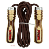 MRX Jump Rope Exercise Boxing MMA Training Heavy Duty Skipping Weighted Leather