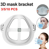 3/5/10PCS 3D Face Mask Bracket Mouth Separate Inner Stand Holder Breathing Space