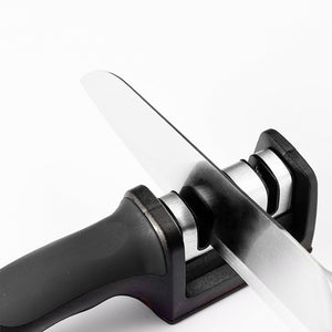 Knife Sharpener 3Stage Kitchen Straight Tungsten Diamond Ceramic Tool Sharpener
