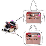 Multi pocket Handbag Organizer Felt Purse Insert Storage Tote Shaper Liner Bag