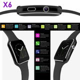 Updated Screen Bluetooth Smart Watch W/ Cam Phone Mate For iphone IOS Android LG
