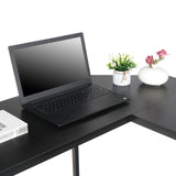 66" L-Shaped Gaming Desk Corner Computer Desk PC Laptop Study Table Workstation  758277383301