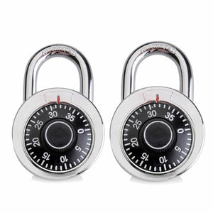 2-Pack 3 Digit Combination Password Padlock Gym Travel Locker Door gym locker