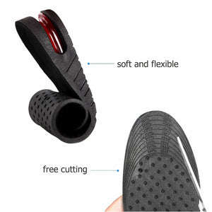 Men Women Invisible Height Increase Insoles Heel Lift Taller Shoe Inserts Pad US