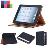 New Soft Leather Folio Wallet Smart Case Cover Sleep Wake Stand For Apple iPad