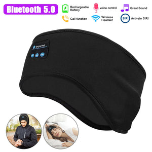 Bluetooth 5.0 Sports Stereo Headband Wireless Headphones Run Sleep Music Headset