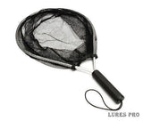 Fly Fishing Landing Handle Net Nomad Rubber Fish Nylon Mesh Trout Bag Tackle