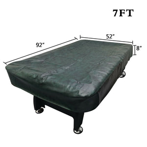 7/8/9FT Leatherette Billiard Pool Table Cover Heavy Duty Furniture Covers