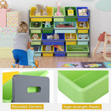 Supersized Toy Storage Organizer, Extra Large, Natural/Primary Kids' Toy Storage 195030053819