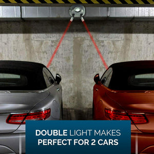 Dual 2 Car Laser Garage Auto Parking Sensor Assist Aid Guide Stop Light System 850014897048