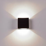 Cube LED Wall Lights Modern Up Down Sconce Lighting Fixture Lamp Indoor Outdoor