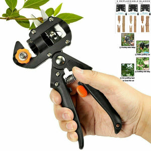 Pro Pruning Shears Garden Grafting Knife Tool Set Kit Fruit Tree Scissor Cutter