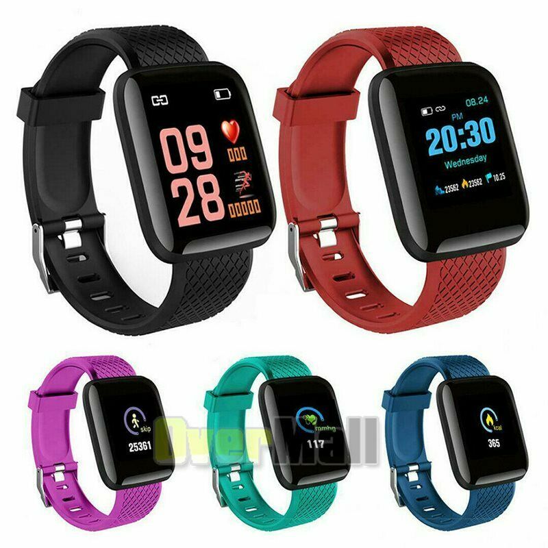 2021 Touch Smart Watch Women Men Heart Rate For iPhone Android IOS Waterproof