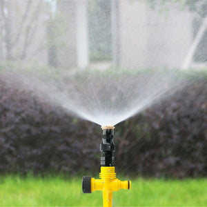 360° Auto Irrigation System Adjustable Garden Lawn Sprinkler Patio Save Water US