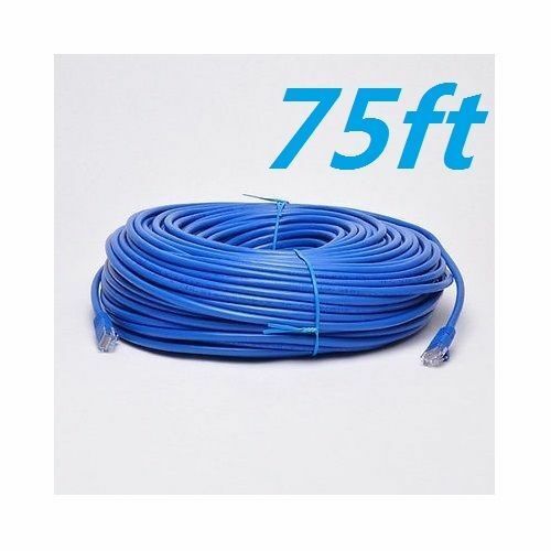 CAT6 Patch Network Cable Rj45 Ethernet 6ft 10ft 25ft 50ft 100ft 200ft lot Blue
