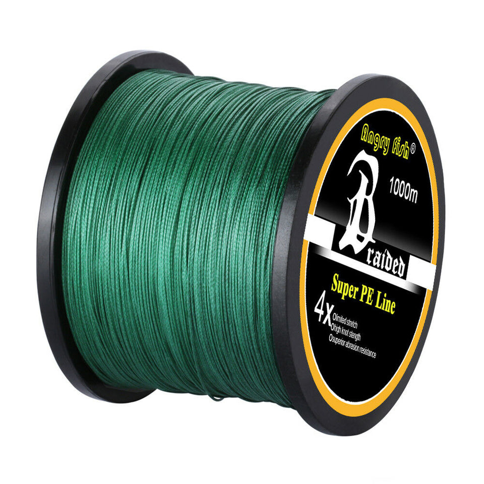 328/547/1093 Yards Super Strong PE Braided Fishing Line 4/8 Strands12-100LB