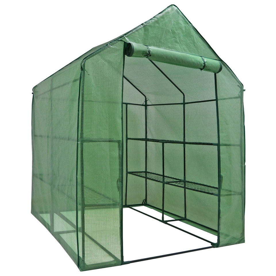 8 Shelves 3 Tiers Green House Walk In/Outdoor for Planter Portable Greenhouse 700161300406