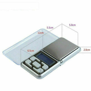 0.01g - 200g Gram Mini Digital LCD Balance Weight Pocket Jewelry Diamond Scale