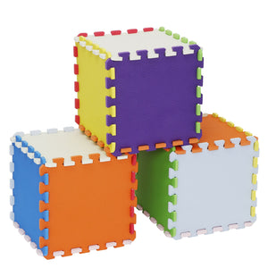 36PCS EVA Puzzle Exercise Mats Interlocking Soft Floor Foam Tiles For Kids Play