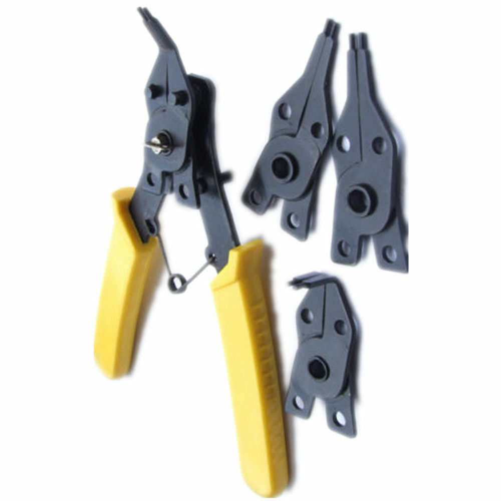 4 in 1 Snap Ring Pliers Plier Set Circlip Combination Retaining Clip $0 SHIP New