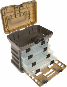 Plano Molding Tackle Box 4 Tray Fishing Tool Storage Organizer Lures Bait Tools 744110154030