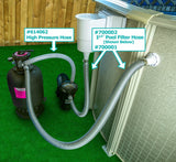 Aqua Select Above Ground 1-1/2" Diameter Swimming Pool Filter Vacuum Hose