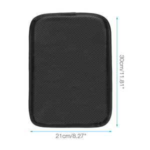 Car Auto Armrest Pad Cover Center Console Box Pu Leather Cushion Mat Accessories