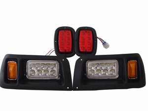 Club Car DS 93+ LED Deluxe Light Kit Turn Signals Brake Light Horn Street Legal