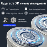 5 IN 1 7D Rotary Electric Shaver Rechargeable Bald Head Shaver Beard Trimmer Kit