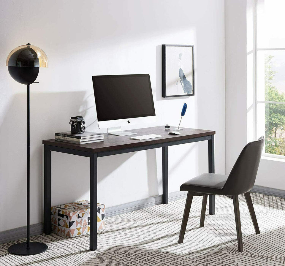 Home Office Writing Desk , Sturdy Desk for Study PC Simple Executive Table