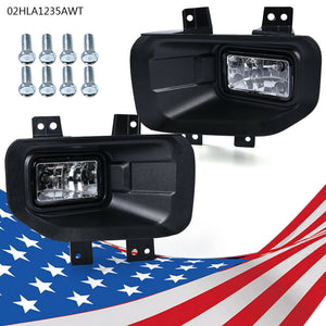 Fit For 15-17 Ford F150 Fog Lights Bumper Driving Lamps Kit Left Right Assembly