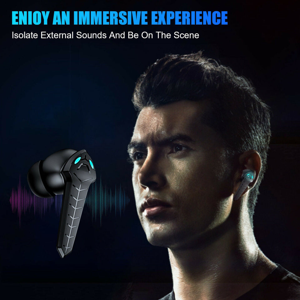 Bluetooth 5.2 Wireless Earbuds Headphone Headset Noise Cancelling TWS Waterproof