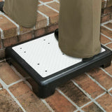 Indoor Outdoor Mobility Step Helper Holds 440 Lbs 3.5 Inches High Wide Platform 886511975422