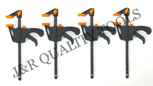 4pc Quick Grip 4" F woodworking Clamp Clip Heavy Duty Wood Carpenter Tool Clamp 641938026146