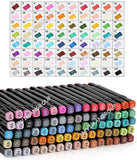 Permanent Art Sketch Drawing Marker Set, Alcohol Markers Double Tipped Markers