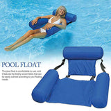 Inflatable Foldable Floating Bed Float Chair Beach Swimming Pool Raft Water Toy