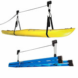 Kayak Hoist Lift Garage Storage Canoe Hoists 125 lb Capacity Mounting Brackets 613103004075