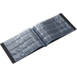 Coin Holder Book for Collectors, 10 Pages Hold 240 Coins  for Collection, 8x6 In 843128196053