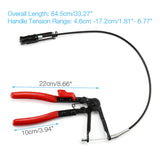 Heavy Duty Cable Flexible Wire Hose Clamp Pliers Car Repairs Removal Tools Batu