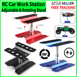 Model Repair Station Work Stand Rotate 360° For 1/8 1/10 RC Car Assembly Tool