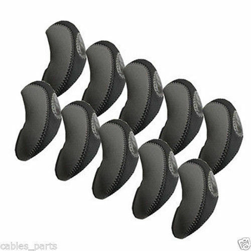 10pcs Golf Head Cover Club Wedge Iron Protective Headcovers Neoprene Putter Set