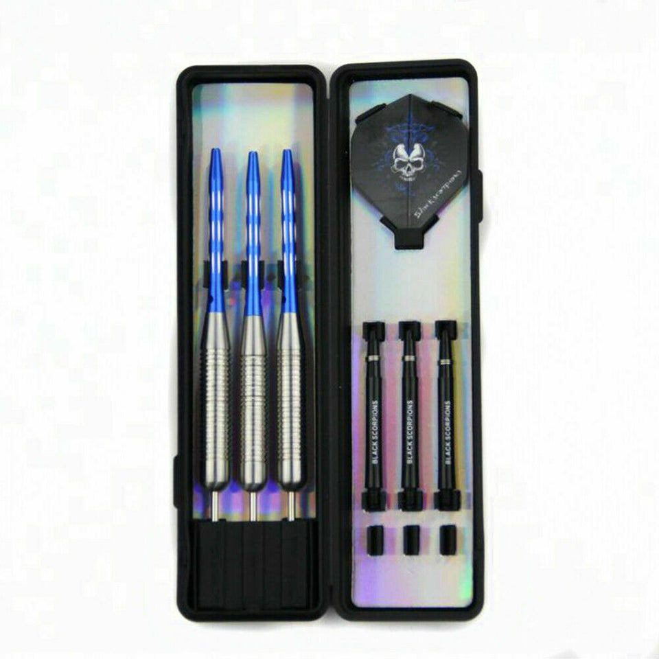 3Pack Professional Tungsten Steel Needle Darts 26g Competition Flights Tip Set