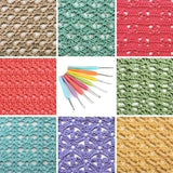 53pcs Crochet Hooks Kit Yarn Knitting Needles Sewing Tool Ergonomic Grip Bag Set