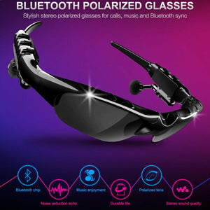 Wireless Bluetooth 5.0 Stereo Smart Glasses Earphones Sunglasses With Microphone
