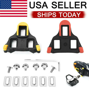 For Shimano SM-SH10/11 Cleat Set Float SPD-SL 0/2/6° Road Bike Pedal Cleats USA