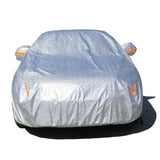192" Aluminium Full Car Cover Waterproof Snow Outdoor UV protection Breathable