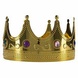 Fun Central AY970 Regal Gold King Crown, King Crown Toy Costume.