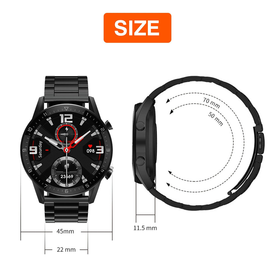 Men Women Smart Waterproof Watch Fitness Herat Rate Tracker Band for IOS Android